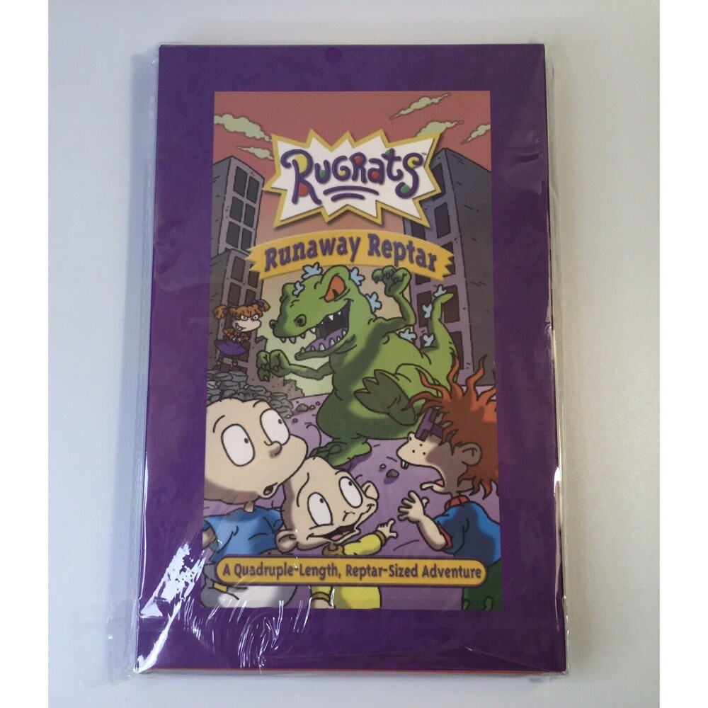 Nickelodeon Rugrats Runaway Reptar VHS Inspired Notebook The Nick Box Exc